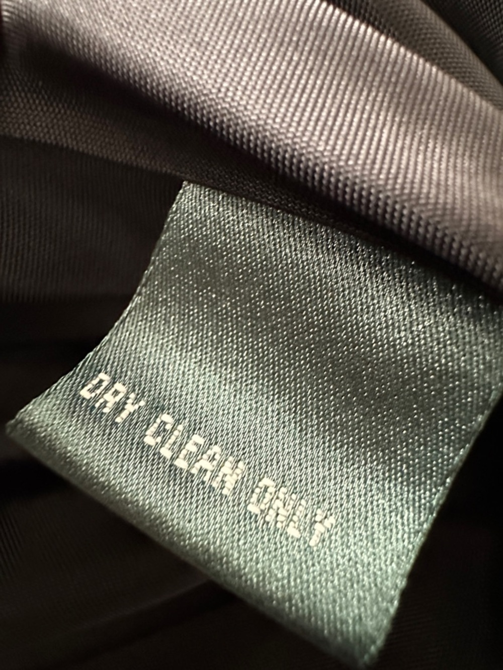 Ralph Lauren Black Velvet Y2K‎ Long Skirt Size 10 Classic Old Money Trumpet - Picture 8 of 11